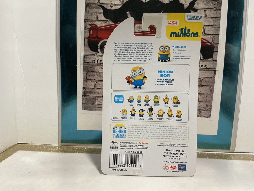 MINIONS MOVIE - 4-INCH MINION BOB  B3 image