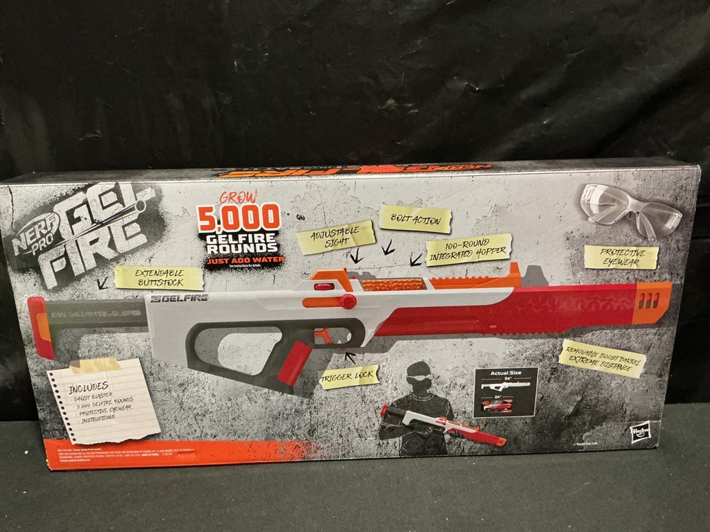 HASBRO GEL-FIRE [GHOST] 5,000 GELFIRE ROUNDS image