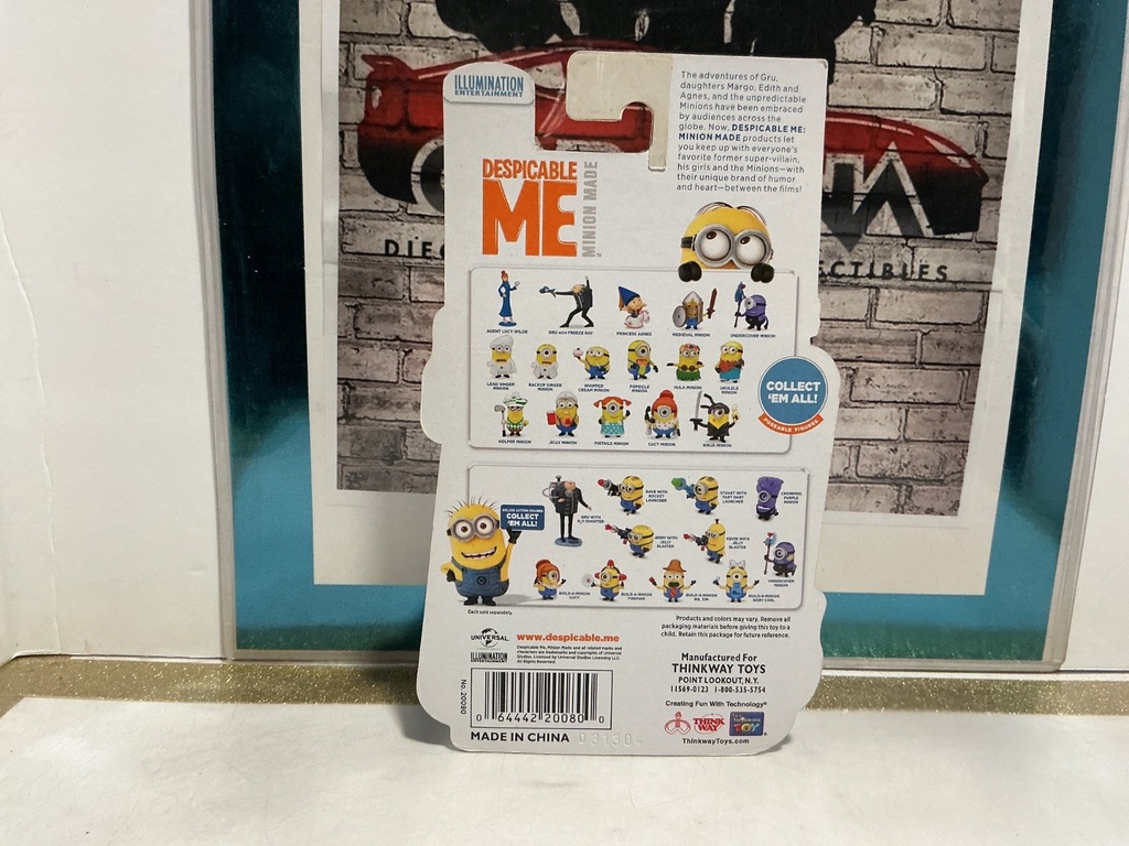DESPICABLE ME 2 MOVIE -  4-INCH UNDERCOVER MINION B2 image