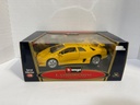 1:18 BURAGO LAMBORGHINI DIABLO 1990 YELLOW ON CREAM