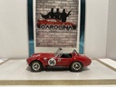 1/18: ERTL SHELBY COBRA 427 #96 RED ON BLACK