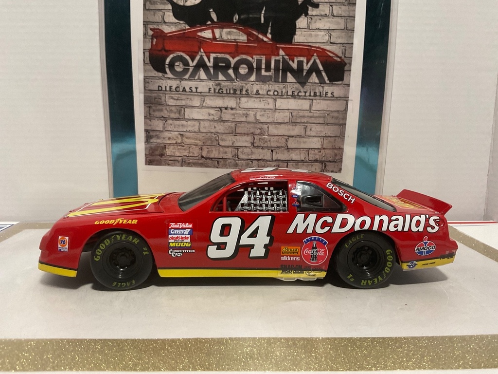 1/18: ERTL NASCAR 1995 BILL ELLIOT #94 MCDONALD’S THUNDERBOLT FORD