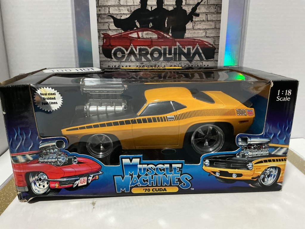 [111772] 1/18: MUSCLE MACHINES ‘70 CUDA