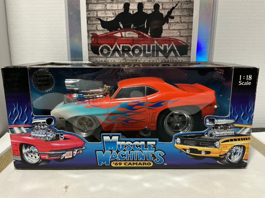1/18: MUSCLE MACHINES ‘69 CAMARO