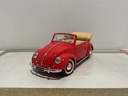 1/18: MAISTO 1951 VOLKSWAGEN CABRIOLET RED ON TAN
