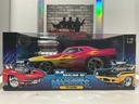 1/18: MUSCLE MACHINES ‘70 CUDA PINK W/ FLAMES