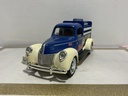 1/18: GOLDEN WHEELS 1940 FORD PEPSI BOTTLE TRUCK BLUE ON BROWN