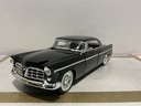 1/18 MAISTO 1956 CHRYSLR 300B BLACK ON TAN *LIGHT PAINT RASH*
