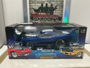 1/18: MUSCLE MACHINES BLUE ‘66 MUSTANG