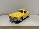 1/18: ROAD LEGENDS 1966 VOLKS WAGON KERMANN TELLOW ON TAN *MINOR PAINT RASH*