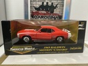 1/18: ERTL 1969 BALDWIN MOTION CAMARO ORANGE W/ WHITE STRIPES