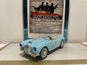 1/18: BURAGO ITALY 1955 LANCIA AURELIA BLUE ON CREAM *PARTS JUNKYARD CAR*