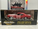 1/18: ERTL 1969 CHEVROLET CAMARO RS-Z/28 RED / W WHITE STRIPES
