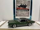 1/18: ERTL 1969 PONTIC GTO DARK GREEN ON BLACK