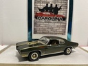 1/18: ERTL 1969 PONTIAC GTO ROYAL RAM AIR GREEN W GOLD