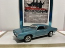 1/18: ERTL 1969 PONTIAC GTO BLUE ON BLACK