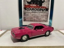 1/18: ERTL 1970 PLYMOUTH HEMI CUBA PINK ON BLACK