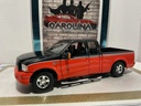 1/18: MAISTO 2004 FORD F350 HARLEY DAVIDSON BLACK W RED