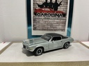 1/18: ERTL 1969 CHEVROLET CAMARO SS RAG TOP SILVER ON BLACK