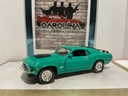 1/18: ERTL 1970 FORD MUSTANG BOSS 429 GREEN ON BLACK