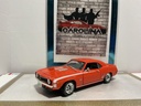 1/18: ERTL 1969 CHEVROLET CAMARO SS 396 ORANGE ON BLACK