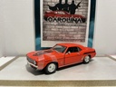 1/18: ERTL 1969 CAMARO YENKO SC CHEVROLET ORANGE ON BLACK 427