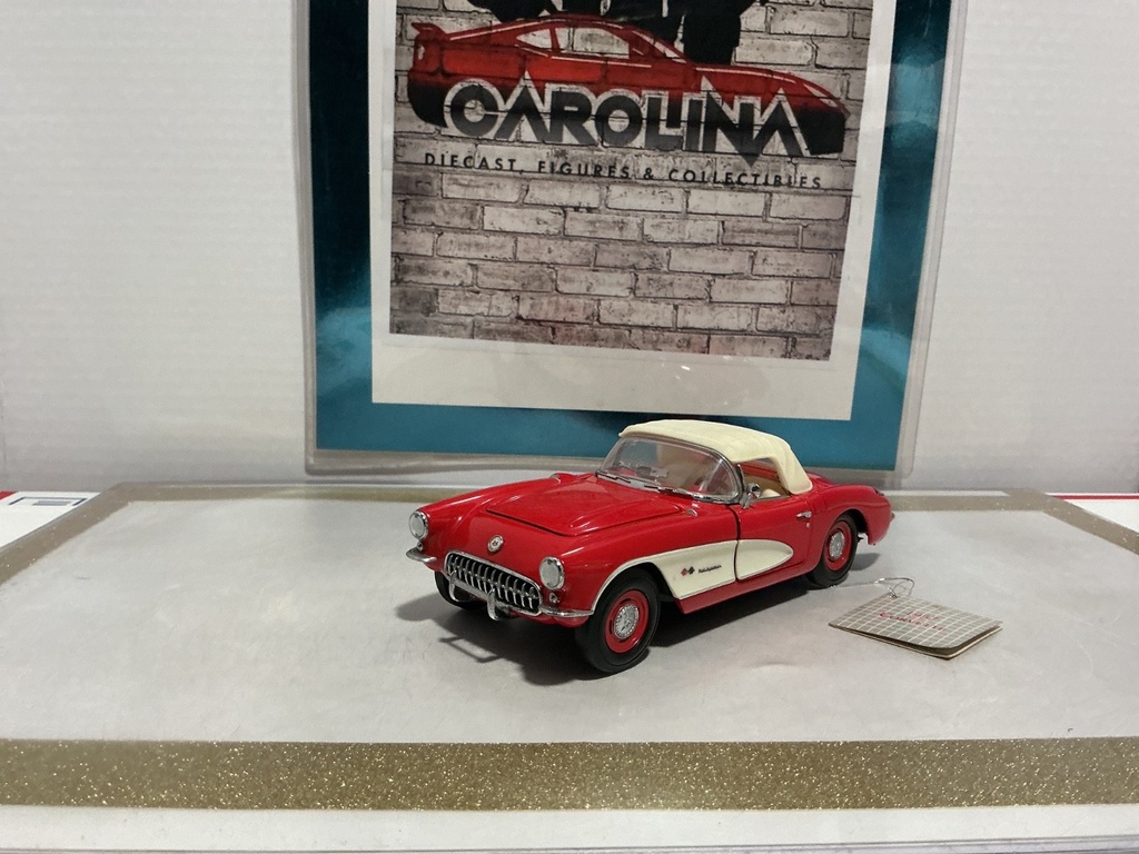 [010590] 1/24: FRANKLIN MINT 1957 CHEVROLET CORVETTE