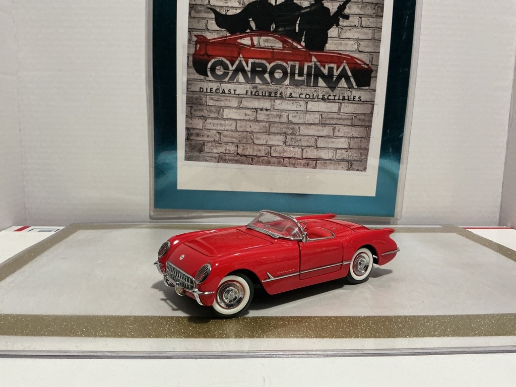 1/24: FRANKLIN MINT 1954 CORVETTE RED
