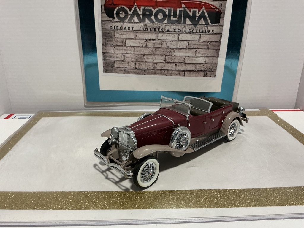 1/24: FRANKLIN MINT 1930 DUSENBERG J DERHAM TOURSTER