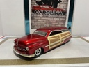 1/18: HOT WHEELS CUSTOM MER WOODY BURGUNDY