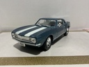 1/18: MOTOR MAX 1967 CAMARO Z28 BLUE ON WHITE