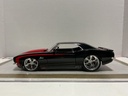 1/18 JADA 1968 CHEVY CAMERO BLACK ON RED