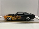 1/18 JADA 1968 CHEVY CAMARO FLAME/BLACK ON BLACK