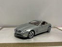 1/18 MAISTO MERCEDES BENZ VISION SLR SILVER ON BROWN