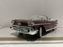 1/18 MOTORMAX 1958 CADILLAC ELDORADO PURPLE ON TAN