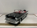 1/18 ERTL ‘57 CHEVROLET BEL AIR BLACK ON RED