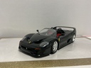 1/18 BURAGO FERRARI F50 1995 BLACK ON BLACK / RED