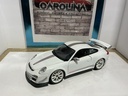 1:18 BURAGO PORSCHE GT3 RS 4.0 WHITE ON RED