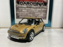 1:18 MAISTO MINI COOPER GOLD ON BLACK