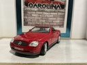 1:18 MAISTO MERCEDES BENZ SLK RED ON BLACK