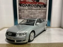 1:18 MOTOR MAX AUDI A8 SILVER ON BLACK