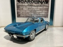 1:18 MAISTO 1965 CORVETTE BLUE ON BLACK