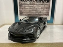 1:18 MAISTO 2020 CORVETTE STINGRAY METALLIC GREY ON BLACK