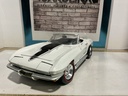1:18 ERTL 1967 CORVETTE (NO MIRROR) WHITE ON BLACK