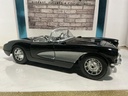 1:18 BURAGO 1957 BLACK ON SILVER [PAINT RASHING]