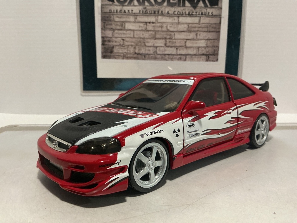 [110895] 1:18 HOT WHEELS HONDA CIVIC SI SUPER STREET [NO BOX]