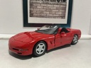 1:18 MAISTO 1998 CORVETTE RED / BLACK [NO BOX]