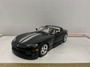 1:18 BURAGO VIPER BLACK ON TAN [NO BOX]