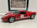 1:18 HOT WHEELS FORD GT40 MK RED ON BLACK [NO BOX]