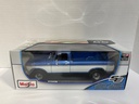 1:18 MAISTO 1979 FORD F150 PICK-UP BLUE WITH WHITE STRIPES